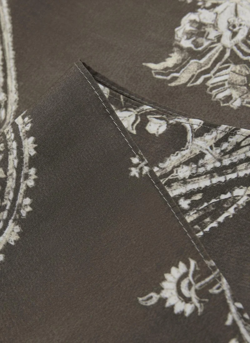Mango Man  Printed scarf for Men | Best Price UAE