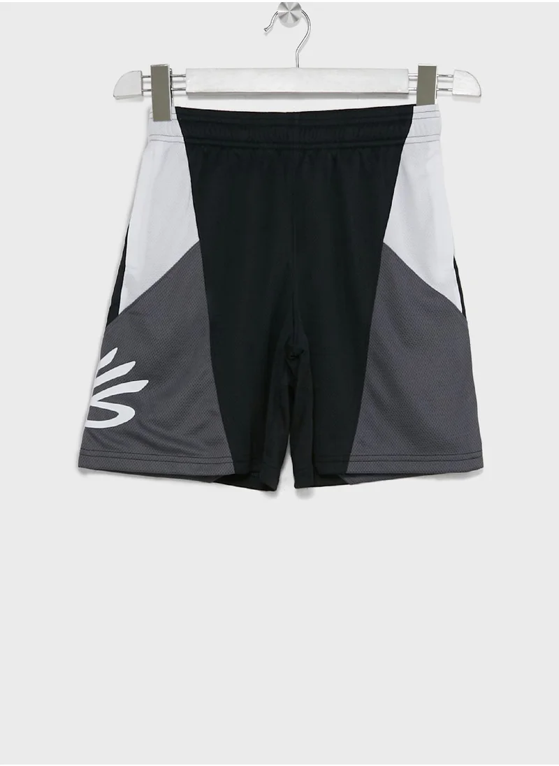 UNDER ARMOUR Curry Boys' Splash Shorts