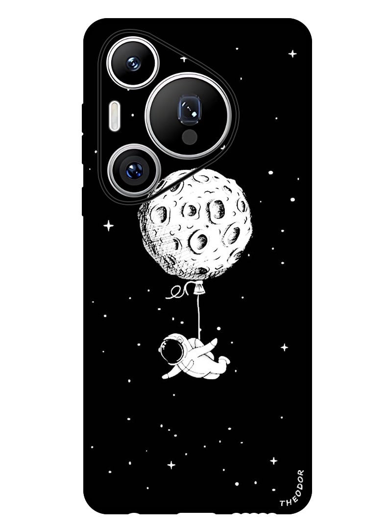 Theodor Protective Case Anti Scratch Shock Proof Bumper Cover For Huawei Pura 70 Pro Astraonaut Imagination - Image 1
