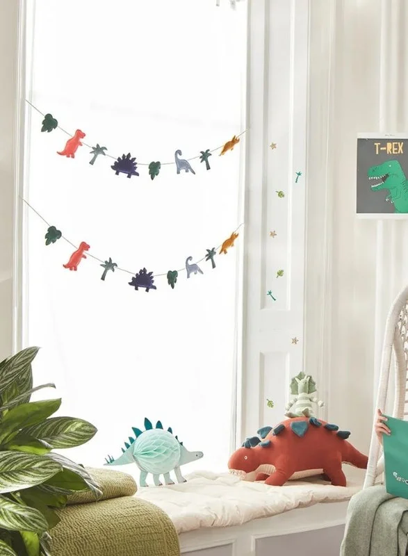 Meri Meri Meri Meri Felt Dinosaur Garland