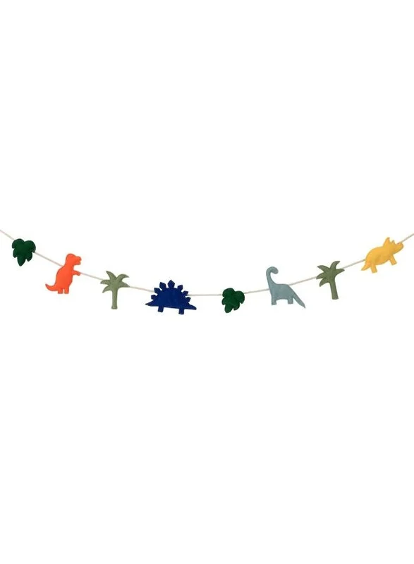 Meri Meri Meri Meri Felt Dinosaur Garland