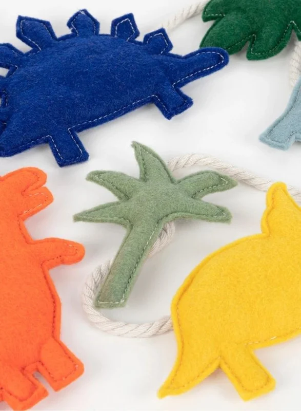 Meri Meri Meri Meri Felt Dinosaur Garland