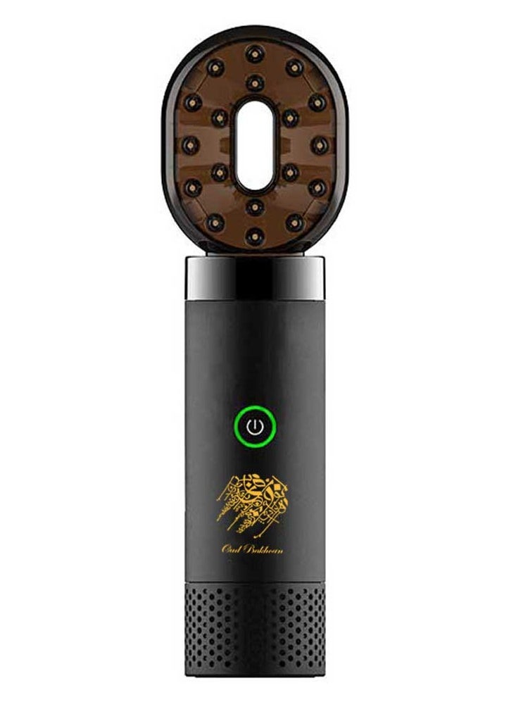 USB Power Incense Portable Burner Evaporator Rechargeable Electric for Car and Home Fragrance - Black