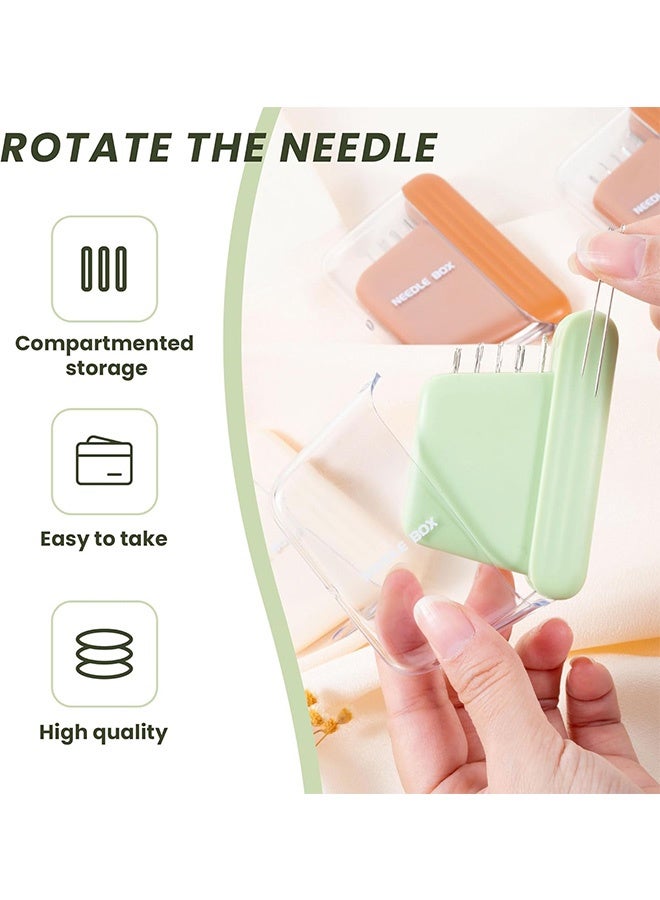 إم إكس إن 3 PPC Portable Travel Magnetic Sewing Needles Case, Portable Storage Box Pin Holder Organizer, Embroidery Needles Magnetic Needle Holder for Hand Sewing Art Crafts Repair - Image 3