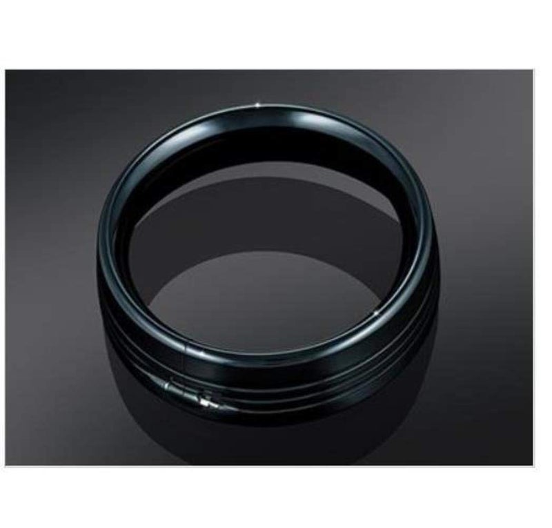 Kuryakyn 6916 Motorcycle Lighting Accessory: 7" Headlamp/Headlight Trim Ring for 2014-19 Harley-Davidson Touring & Trike Motorcycles, Gloss Black - Image 2