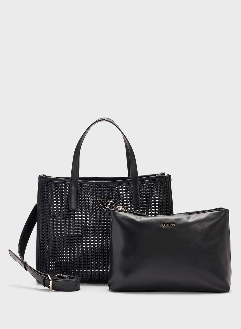 GUESS BRIGITTA 2 IN 1 TOTE  - Image 1