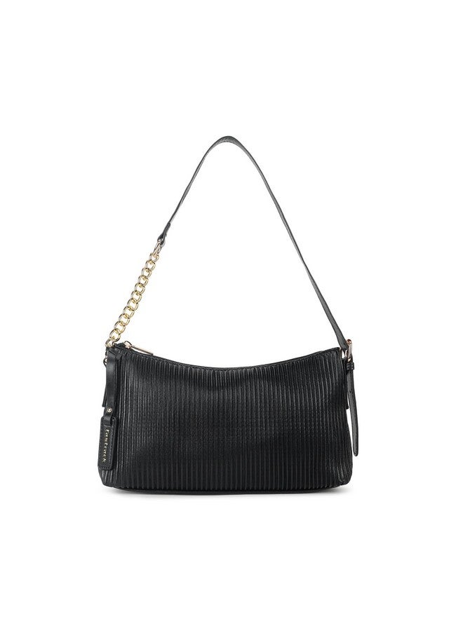 Fastrack Casual Shoulder Bag with Top Zipper Closure for Girls, Medium Size with Internal Zipper, Made with High-Quality Faux Leather, Versatile and Durable Design - Image 1