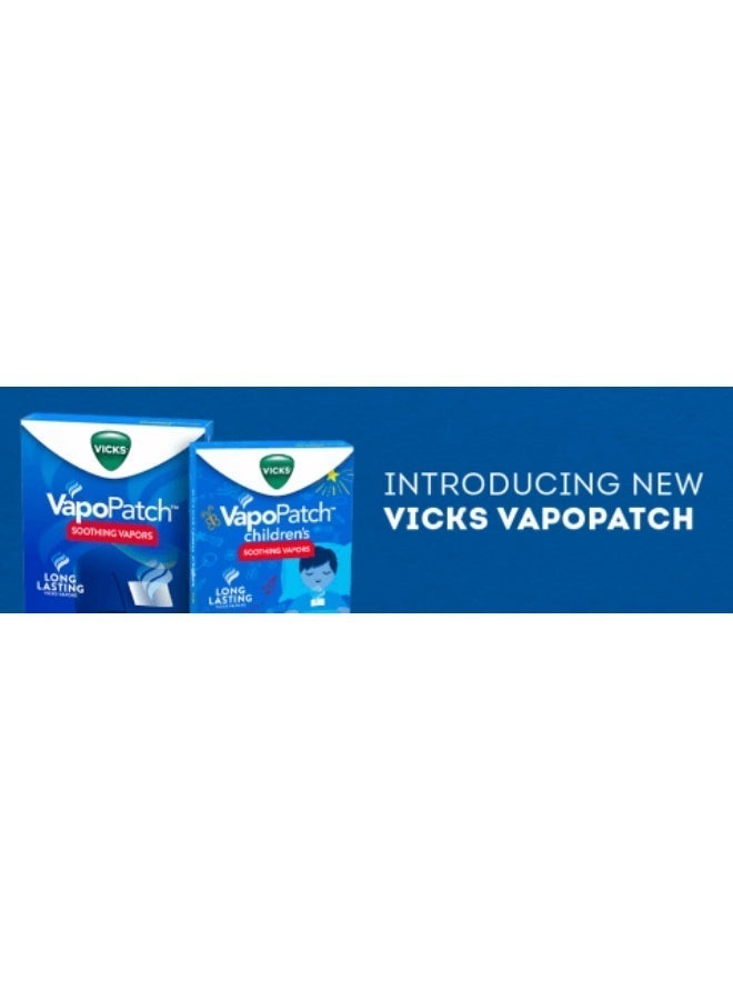 Vicks (عبوة من 2) لاصقات بخار مهدئة للأطفال، 2x5 لاصقات عطرية قابلة للارتداء - Image 4