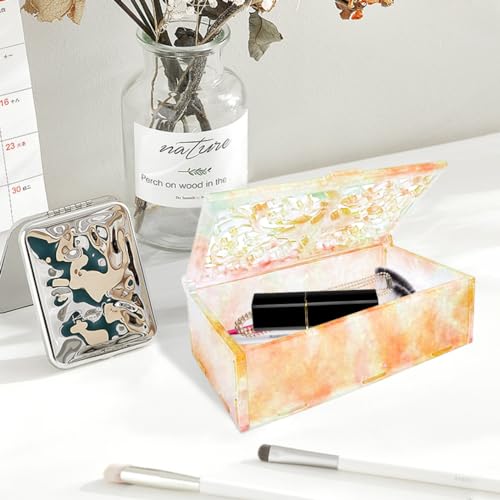 Koonafy Resin Rectangle Box Mold, Epoxy Resin Silicone Moulds with Lid Resin Moulds Storage Box, DIY Organizer for Dominoes, Cosmetic Jewelry Napkin Candy Crafts - Image 2
