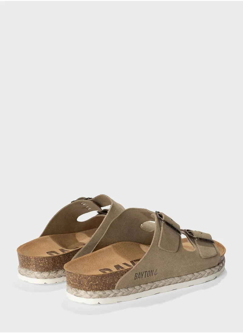 BAYTON Benalla Double Strap Platform Sandals