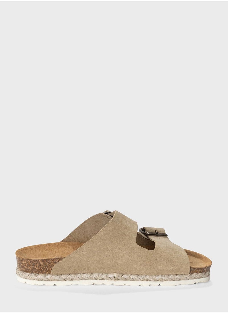 BAYTON Benalla Double Strap Platform Sandals  - Image 1