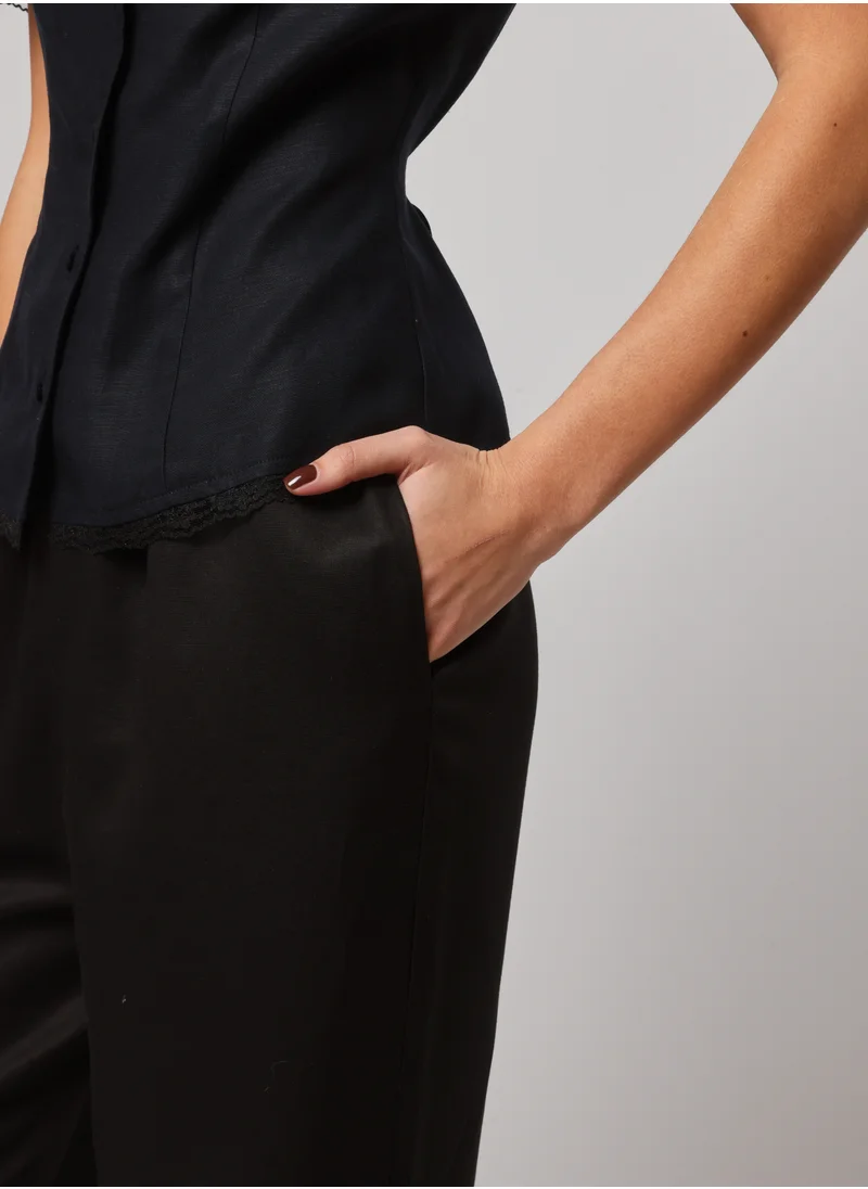 أشيتا فرنانديز Ashita Fernandes Tara Trouser - Effortless Elegance in Linen