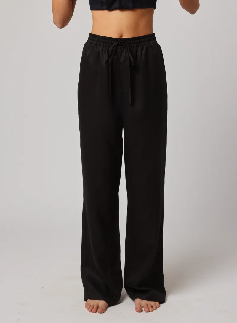 أشيتا فرنانديز High-Waisted Wide-Leg trousers
