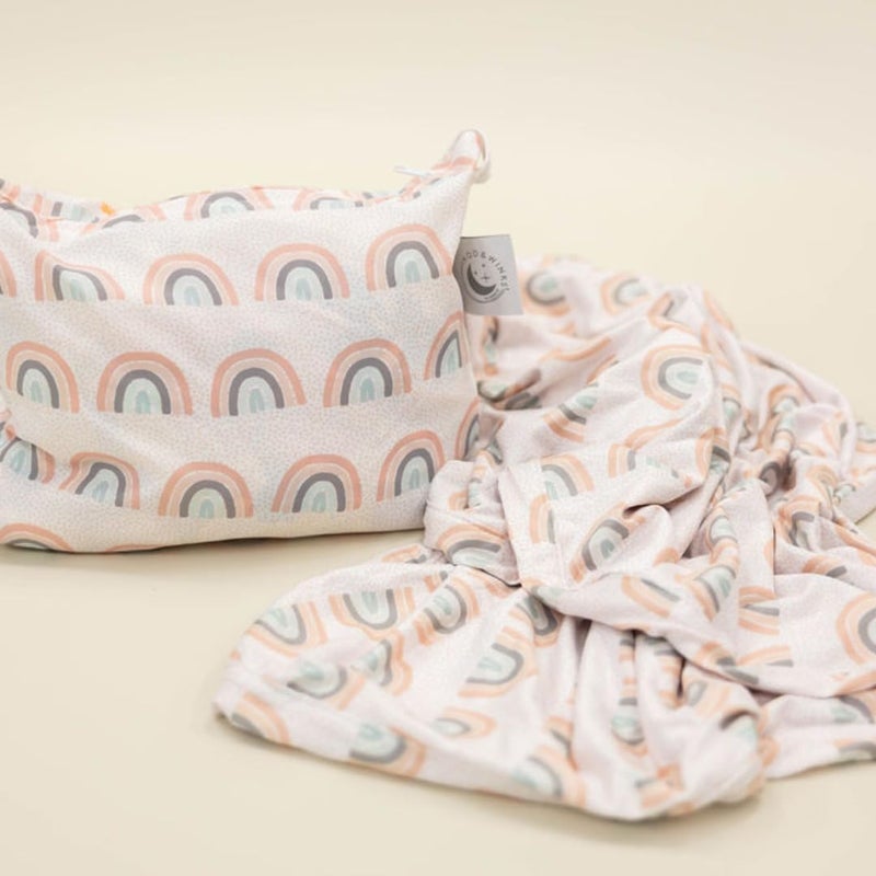 Beddy's Beddys Kids Travel Blanket for Airplane or Car Packable with Portable Carrying Case Bag Super Soft Cozy DualSided Lightweight Blanket Perfect for Travelers Road Trips and Camping - Image 2