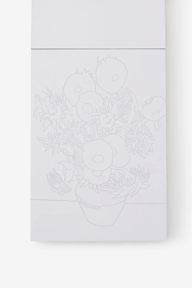 Typo Premium A4 Colouring Pad