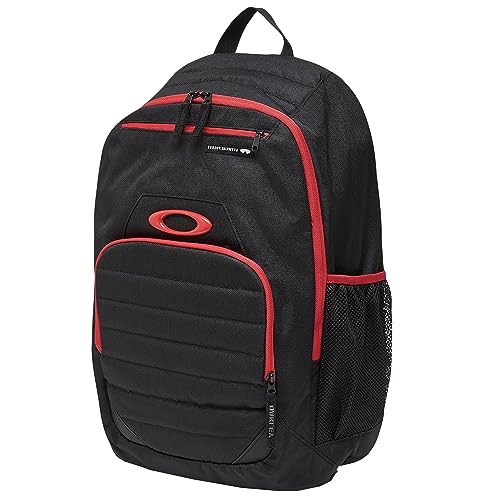 OAKLEY حقيبة ظهر أوكلي إندورو 25 لتر 4.0، أسود/أحمر، مقاس واحد - Image 1