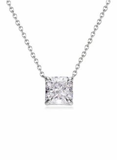 LAVEEN JEWELLERY 18k Gold Plated Necklace for Women | Tarnich Free | 3 Carat (8 * 8 mm) | 5A Cubic Zirconia Pendant, Hypoallergenic | Trendy Necklaces for Women Gold Jewelry Gift  - Image 5