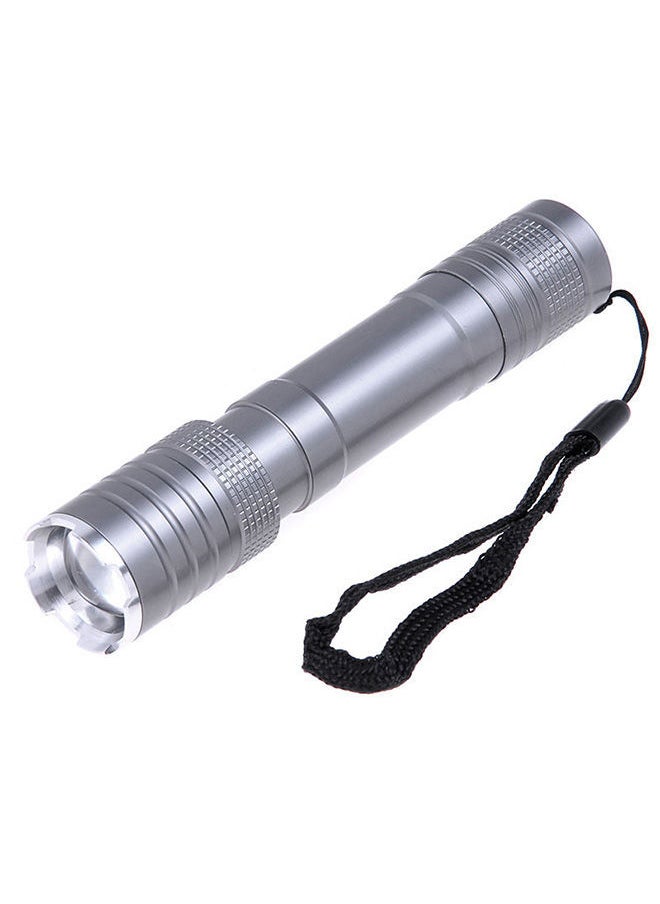 NIBEMINENT KX-W8605 260LM Flashlight Silver 12x3x3cm  - Image 1
