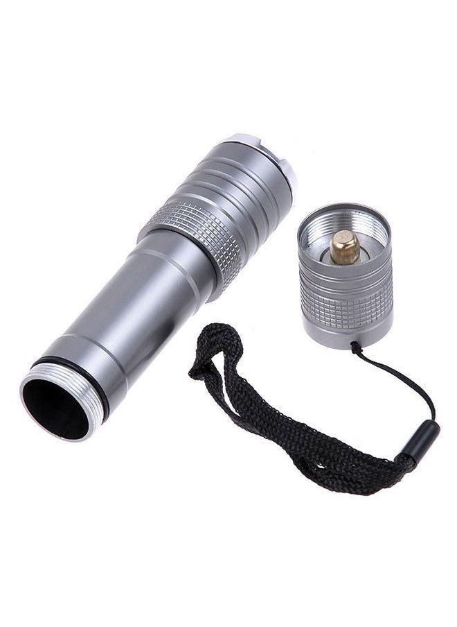 NIBEMINENT KX-W8605 260LM Flashlight Silver 12x3x3cm  - Image 2