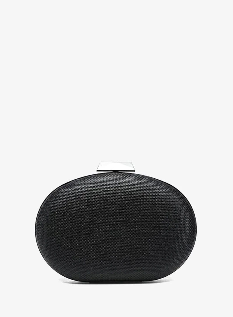 Fyor Floral Embroidered Oval Clutch AD 169
