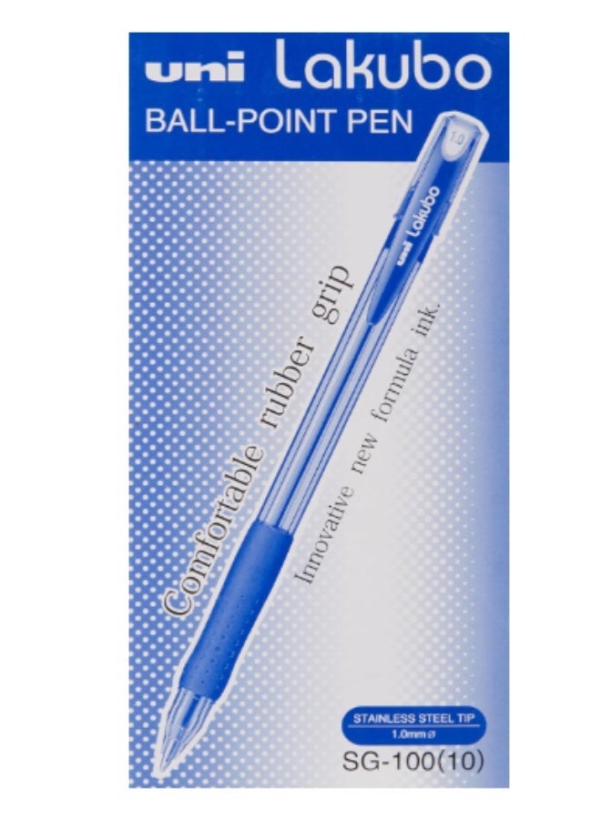 يوني بول Uni-Ball Lakubo Blue Ballpoint Pen - Image 1