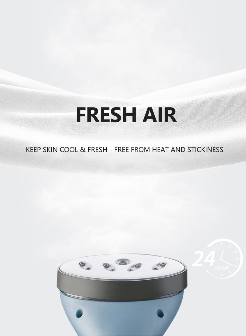 infino بوكسر رجالي من مودال للتنفس - 5 قطع، ملابس داخلية صيفية ناعمة مع شبكة وخصر مرن (المقاس: S) - Image 2