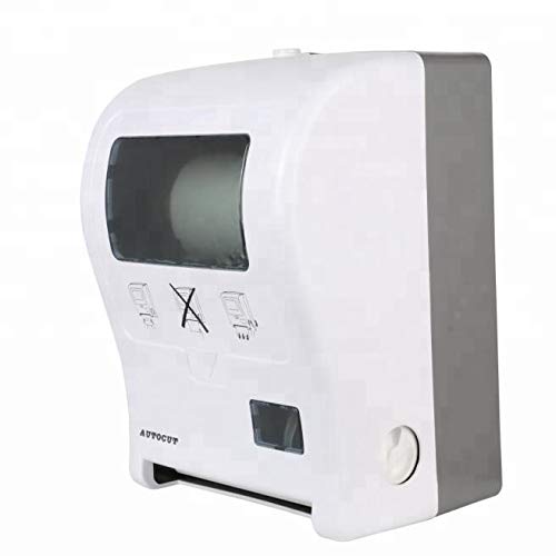 Orchids Orchids Auto Cut HRT Wall mounted Dispenser Hand Roll Towel Hand face Towel Wall Mounted Dispenser for HomeHotelShopping mallHospitalsCompany White  - Image 1