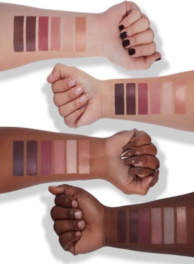 Milani Most Wanted Eyeshadow Palette – 140 Rosy Revenge | 6 Highly Pigmented Shades, Blendable Matte and Shimmer Finishes, Long-Lasting, Travel-Friendly, Vegan & Cruelty-Free - Image 4