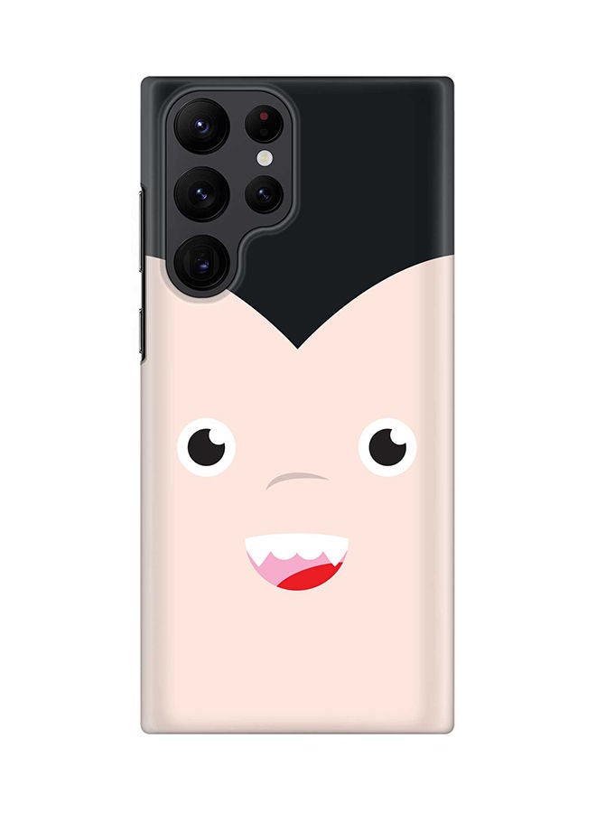 Stylizedd Case for Samsung Galaxy S22 Ultra 5G Snap Case Slim Snap Classic Series Shield Matte Finish Print - Cute Dracula - Image 1