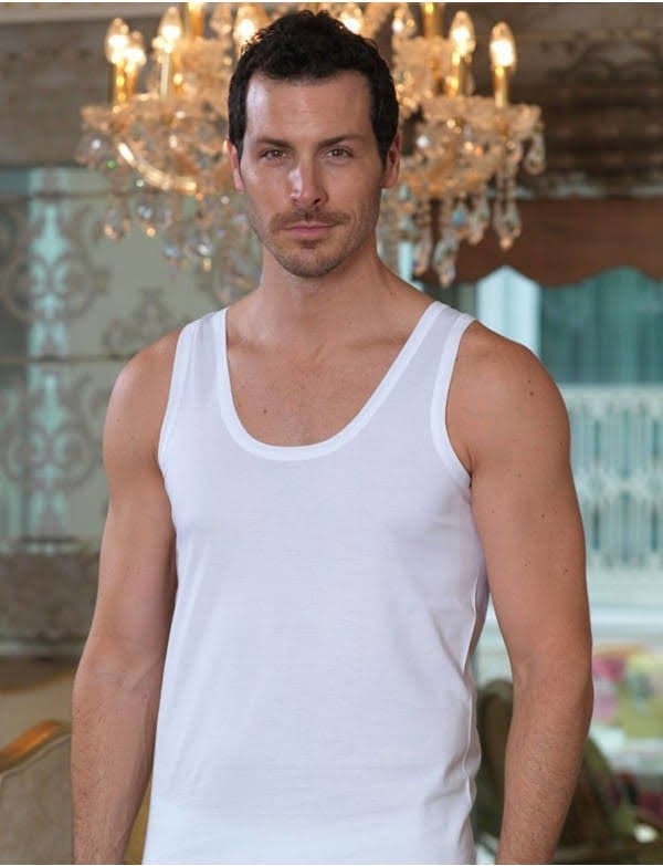Şahinler 6-pack Men's Undershirt with Suspender Belt