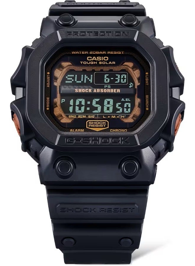 CASIO ساعة يد رقمية من الراتنج باللون الأسود للرجال GX-56RC-1DR - Image 2