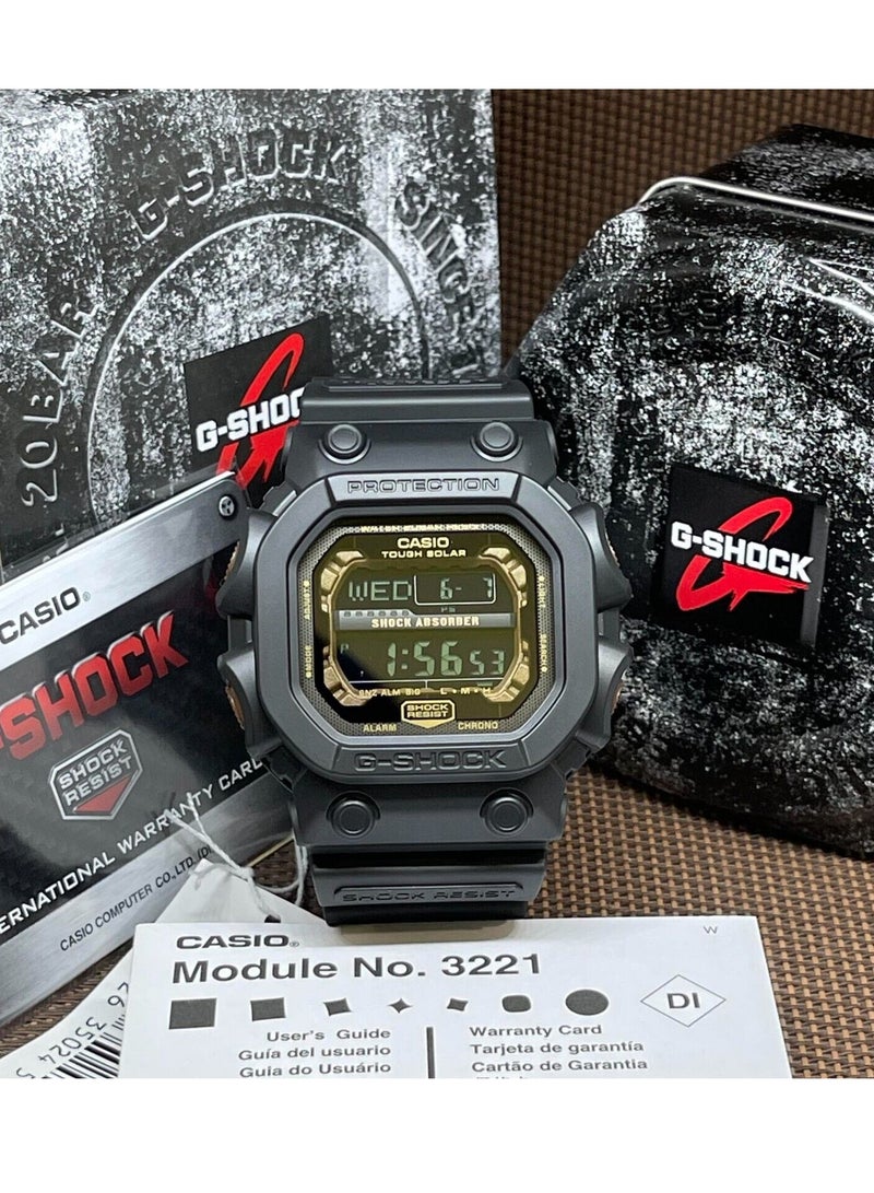 CASIO ساعة يد رقمية من الراتنج باللون الأسود للرجال GX-56RC-1DR - Image 4