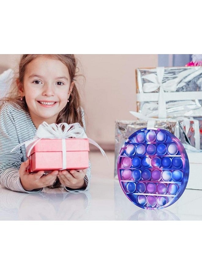 فنبلاست مجموعة FunBlast Pop it (عبوة من لعبتين Popit)، ألعاب أطفال، ألعاب فيدجيت، لعبة Pop it، لعبة Push Pop Bubble Fidget الحسية، لعبة تخفيف التوتر Fidget الحسية، هدايا مبتكرة للبنات والأولاد والأطفال (19) - Image 1