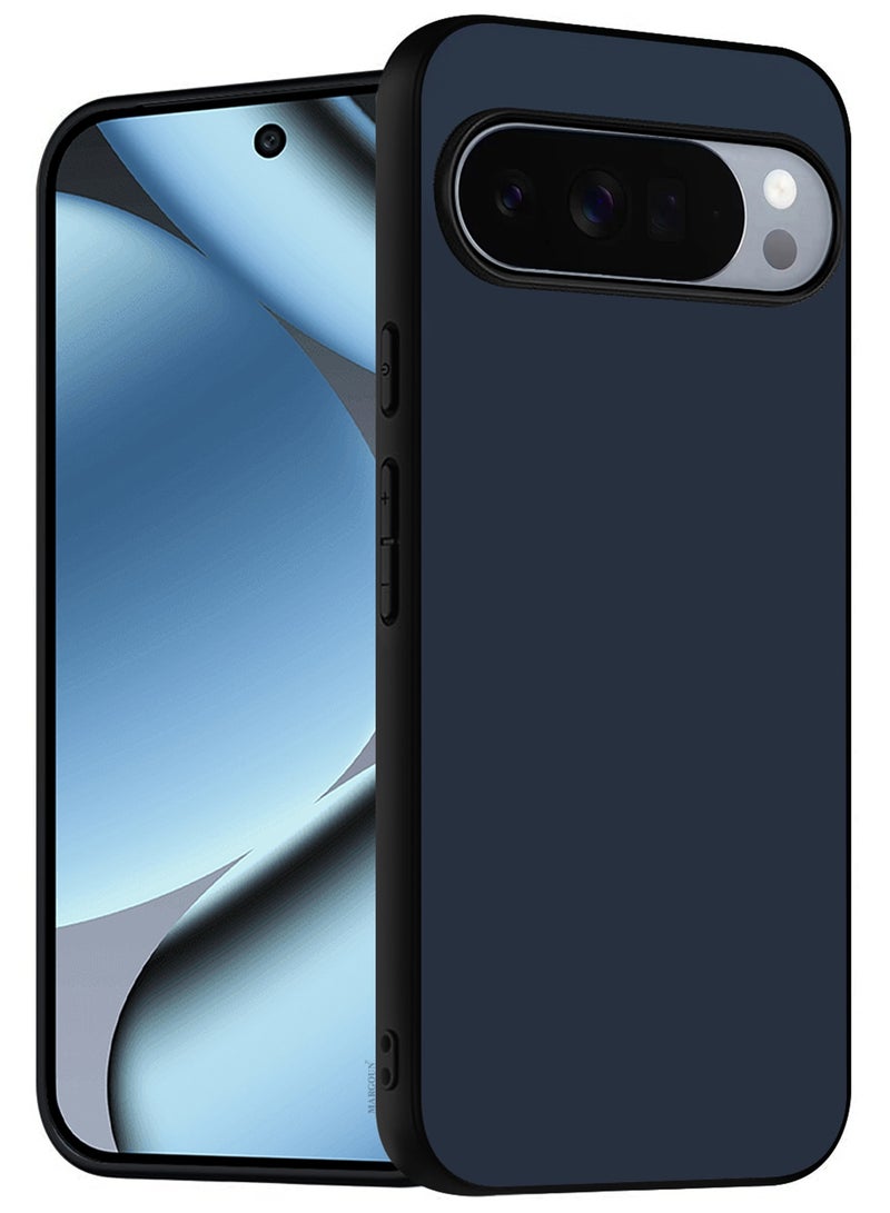 Ultra Protective Hard Silicone Case for Pixel 10 Pro - Shock-Absorbtion - Blue - Image 1