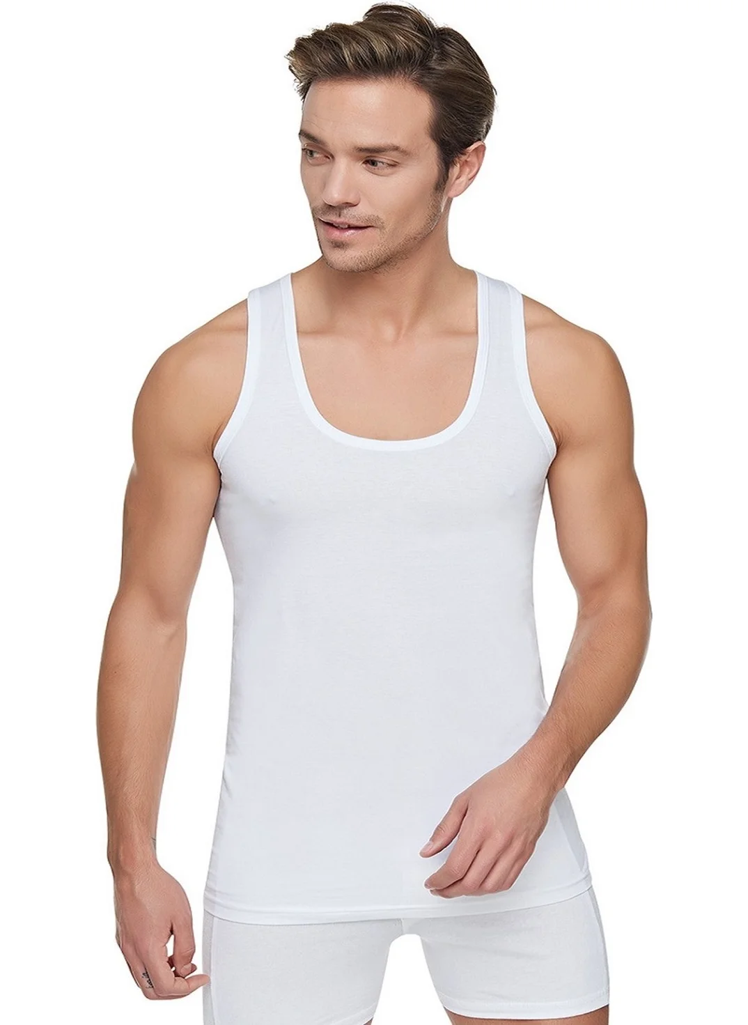 توتكو 6 Pieces Combed Cotton Men's Suspended Athlete Battal 0101