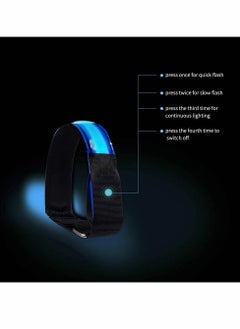 Excefore Running Light for Runners (2 Pack) Rechargeable LED Armband Reflective Gear, Up Band Joggers Bikers Walkers Night Accessories  - Image 4