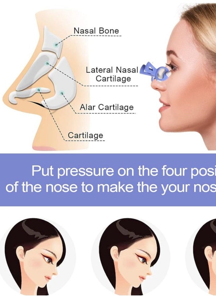 Generic - Natural nose clip to avoid plastic surgery to tighten the shape of the nose and straighten the bridge, making your nose sharper - Image 1