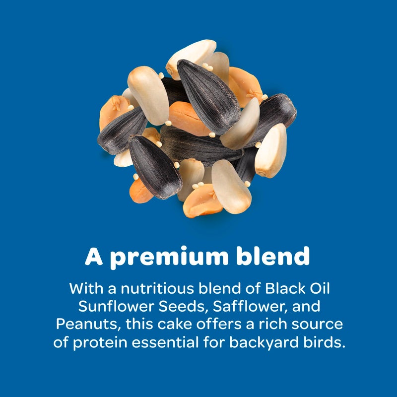 Kaytee Wild Bird Gourmet Seed Cake For Cardinals, Chickadees, Juncos, Titmice, Woodpeckers and More, 2 Pounds - Image 3