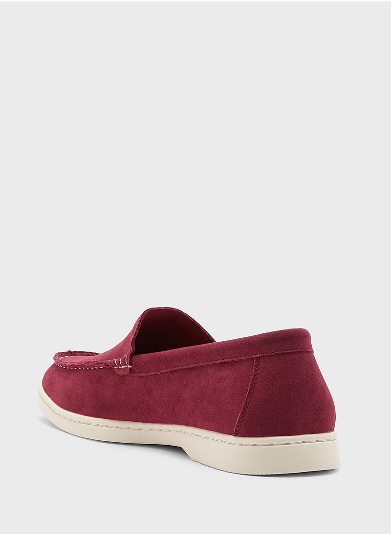 Robert Wood - Casual Suede Loafers - Image 1