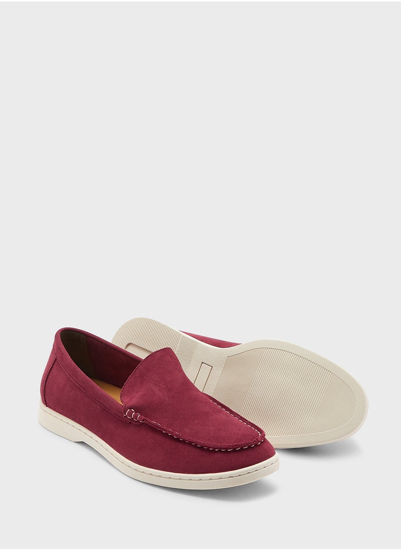 Robert Wood - Casual Suede Loafers - Image 1
