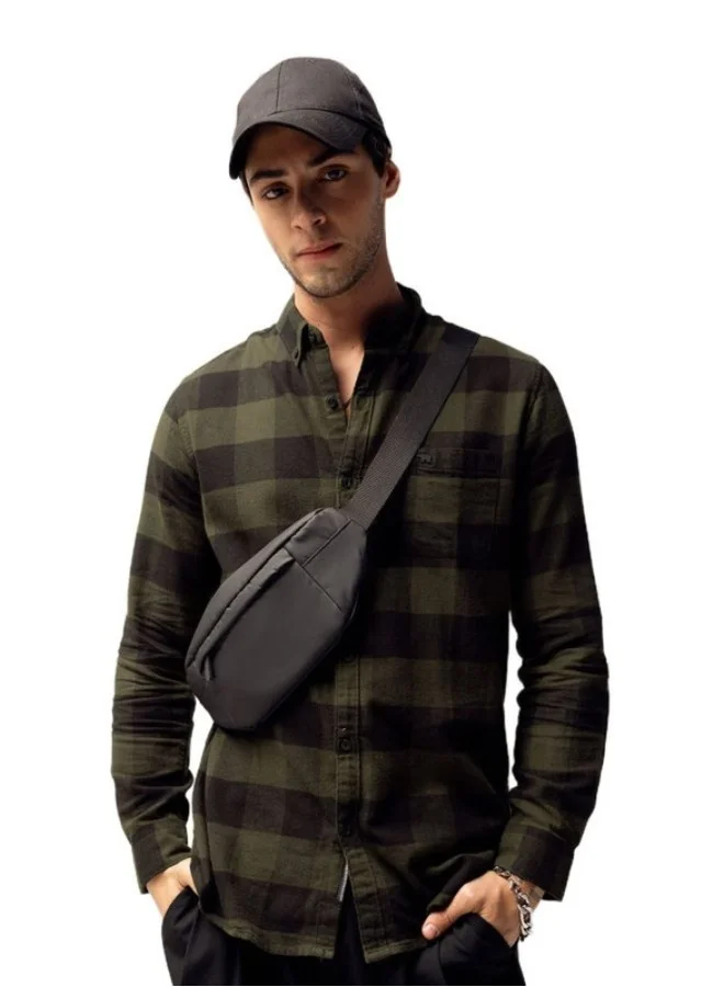 THE BEAR HOUSE Men's Shirt for Casual and Formal Wear | Classic Button-Down Style for Office, Daily Use, Travel, Events & All-Season Outfits | Versatile & Stylish Wardrobe Essential for Every Occasion