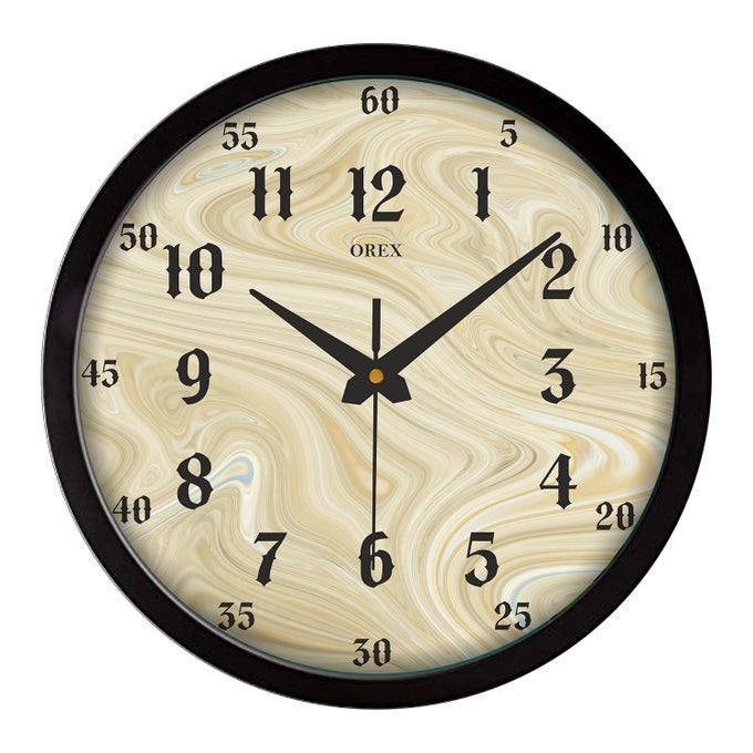12 INCH PLASTIC QUARTZ WALL CLOCKS FOR HOME, LIVING ROOM, BEDROOM, OFFICE, KIDS ROOM, SHOP OR ANY OTHER COURNER OF YOUR LOVING HOSUE WITH BLACK RING WALL CLOCK- 33A