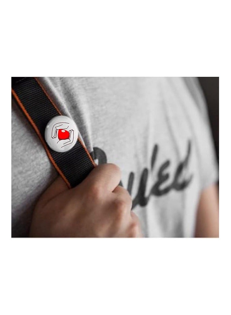 دبابيس شارات الأزرار الجديدة للتوعية بالتبرع بالدم | 12 تصميم مختلف |- 24 قطعة - Image 4