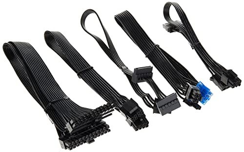 SilverStone مجموعة كابلات مرنة قصيرة من تقنية سيلفرستون مصممة لمزودات الطاقة المودولارية سيلفرستون PP05-E - Image 2