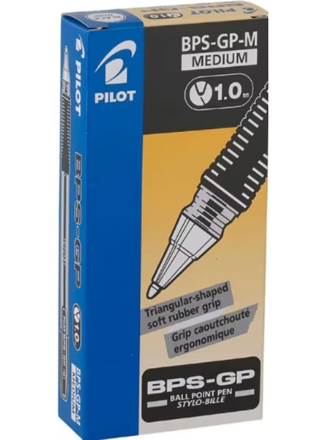 بايلوت قلم بايلوت بي بي اس جاف اسود 1م , شد 12 قلم - Image 1