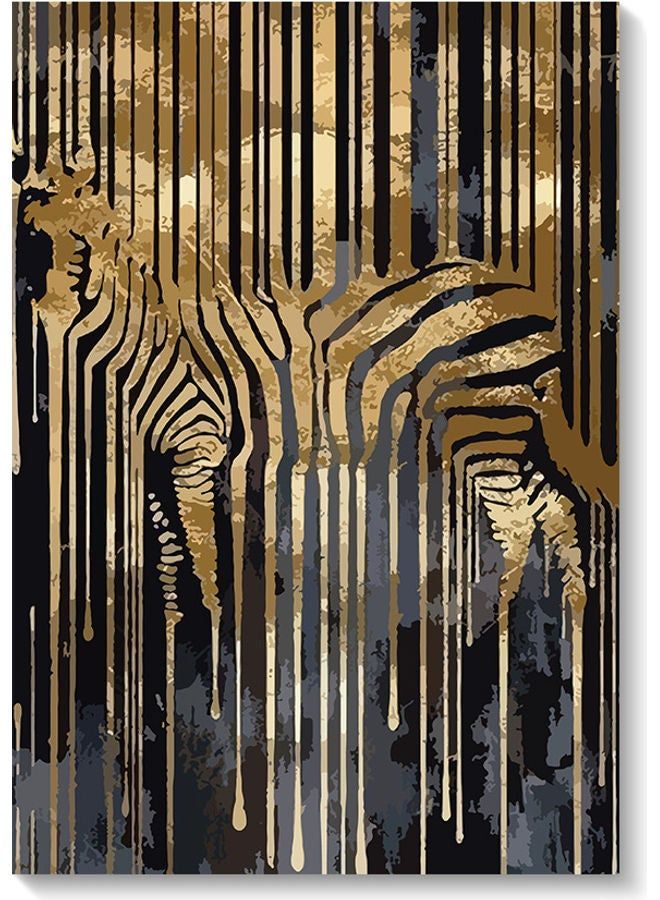 RYN Decorative Wall Art Painting Gold/Black 40x60cm - Image 1