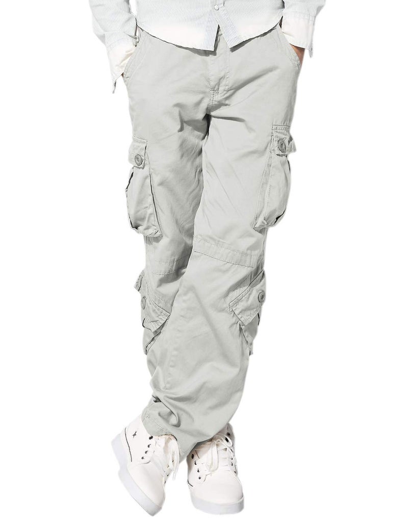 Match Mens Wild Cargo Pants30Light Gray