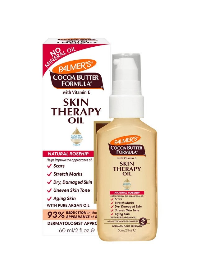 PALMER'S Palmer's Cocoa Butter Formula Skin Therapy Moisturizing Body Oil with Vitamin E, Rosehip Fragrance, 2 Ounces  - Image 1