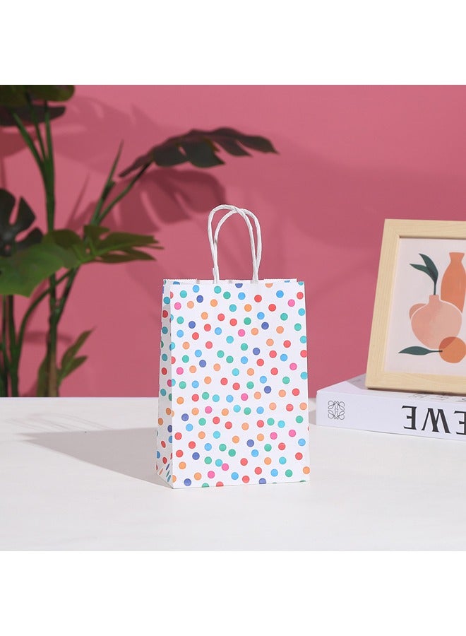 Zeemey 20 Pieces Party Favor Bags,Shopping Bag,Party Bags For Kids, supplies Snack candy Gift Bag Food Bags,Double-Sided Bags For Birthday Wedding Celebrations Party Favors 21*15*8  - Image 4