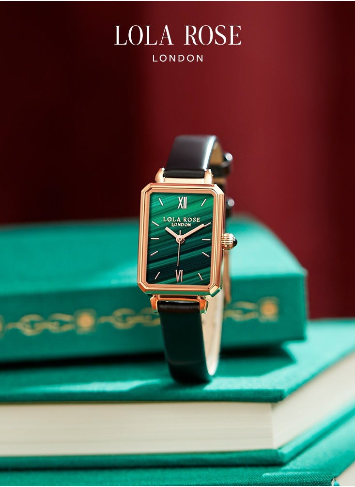 LOLA ROSE - Lola Rose Little Green Watch Vintage Quartz Women's Watch - Image 1